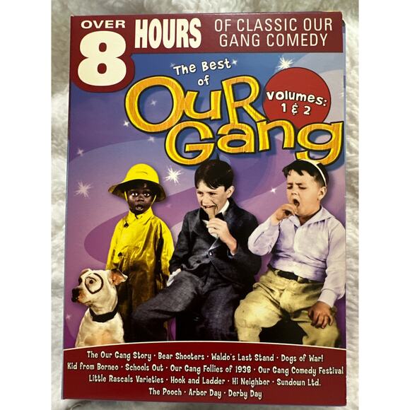 DVD 2 Disc Set 8 Hours of The best of our gang comedy . Volumes 1 & 2 - Picture 1 of 7